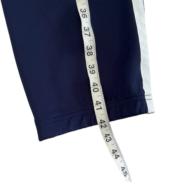 PRPS Mens Track Pants XL Navy Blue Sweatpant Joggers Zip Pockets Straight Leg - Picture 13 of 16